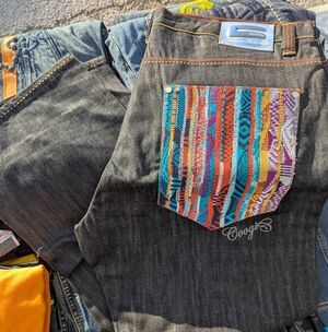 COOGI  Jeans with Multicolor Pocket